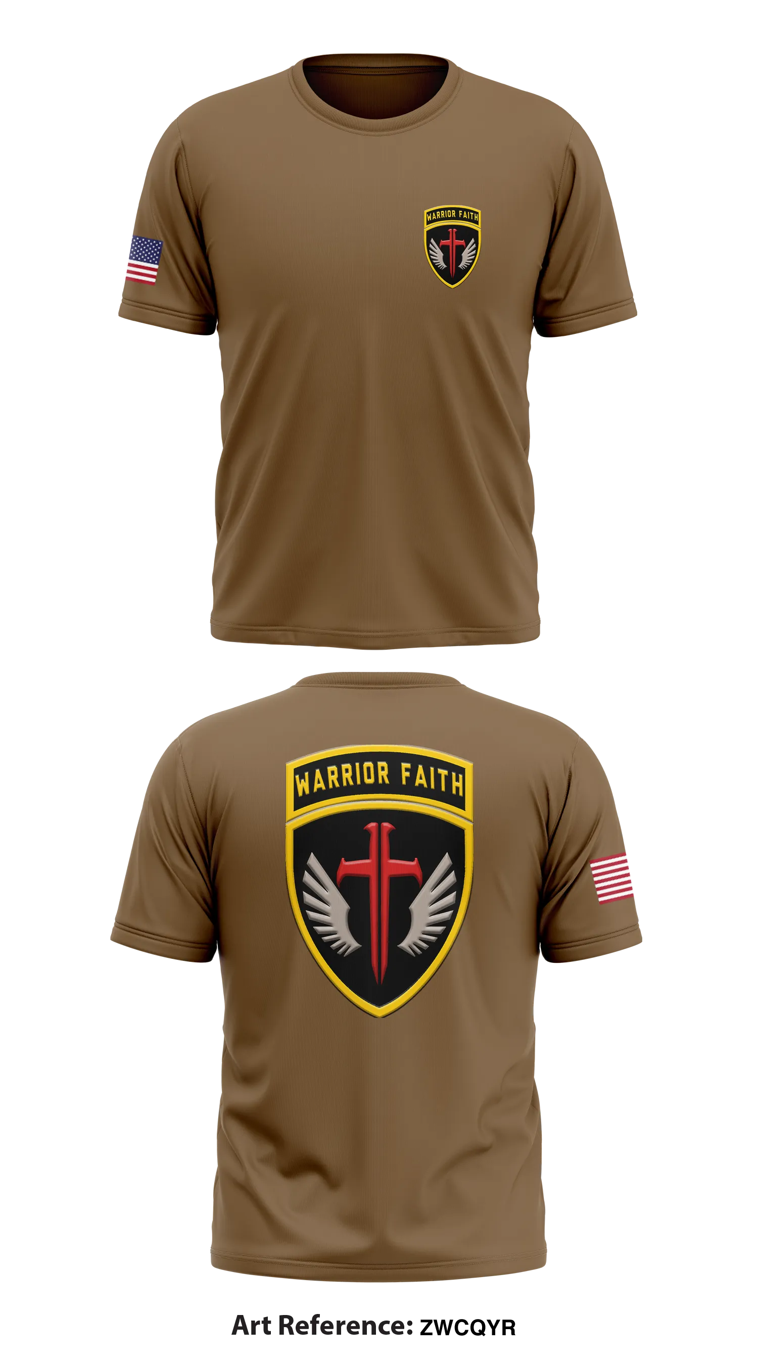 Warrior Faith  Store 1 Core Men's SS Performance Tee - zWcQYr