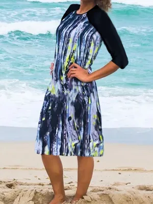 Watercolor Dress