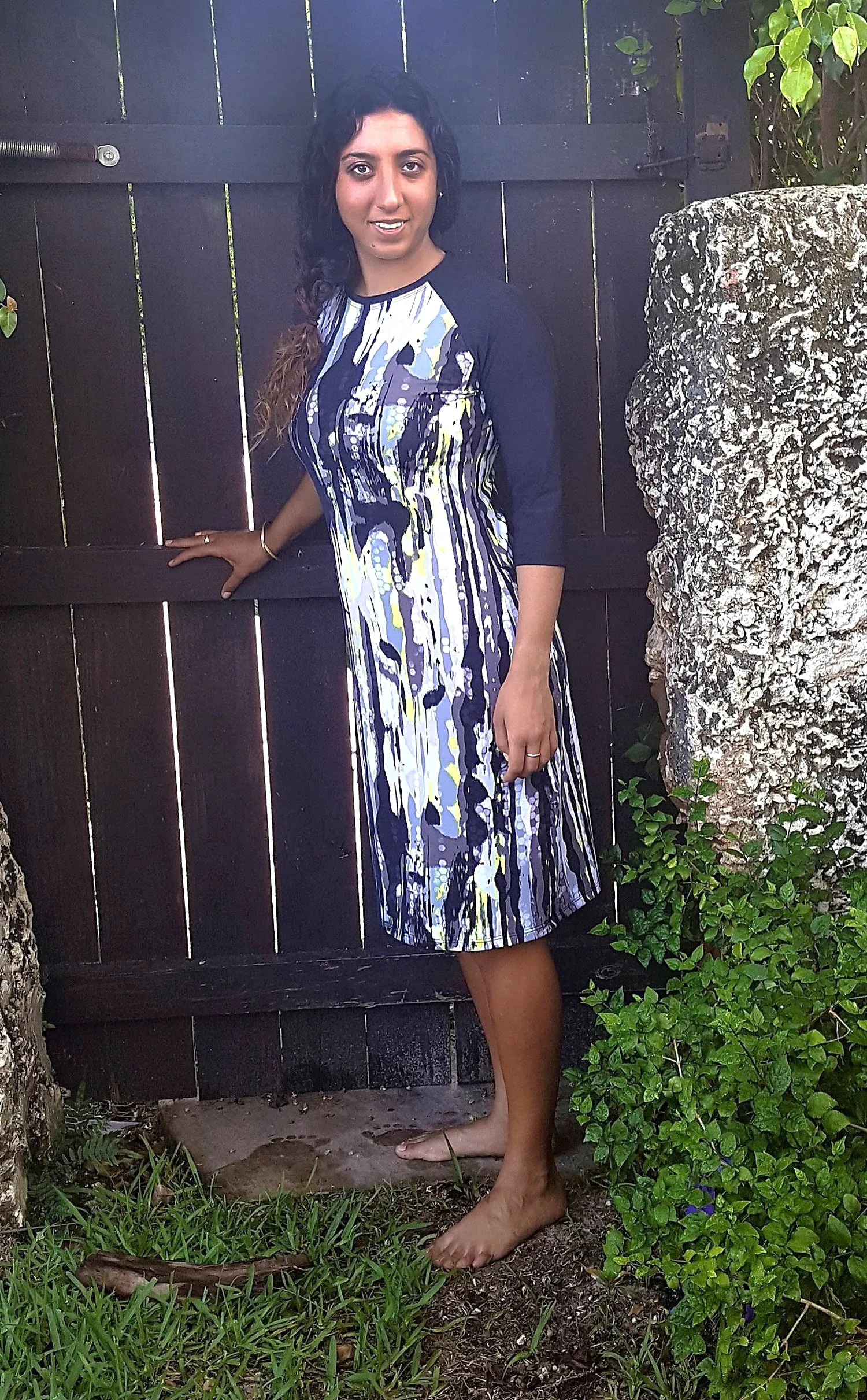 Watercolor Dress