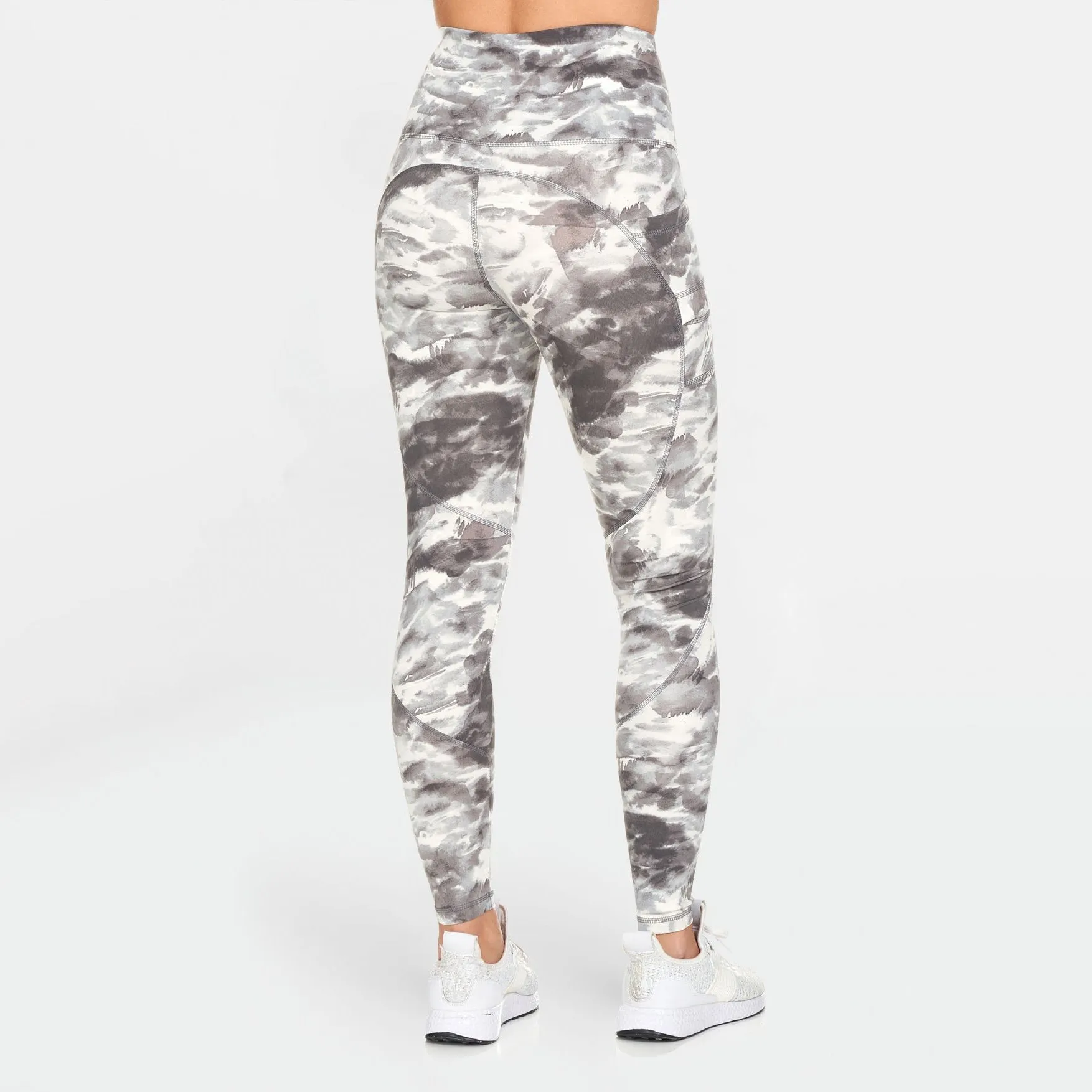 Women's Active High Rise Printed Leggings with Pockets