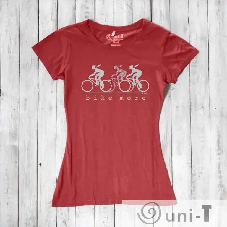 Women's Bike T-Shirts - Cycle in Style - Bike More