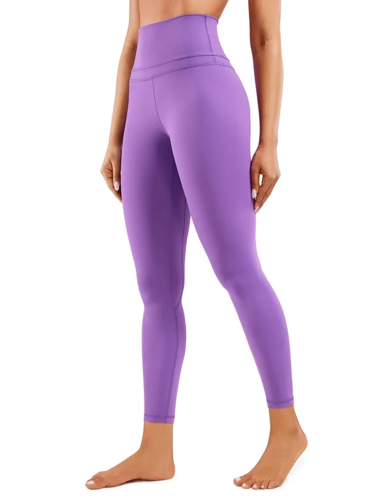 Women's Butt Lift Running Tights - Ribbed High Waisted Yoga Leggings
