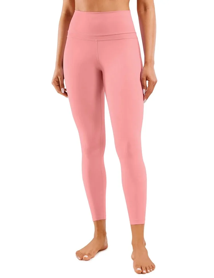 Women's Butt Lift Running Tights - Ribbed High Waisted Yoga Leggings