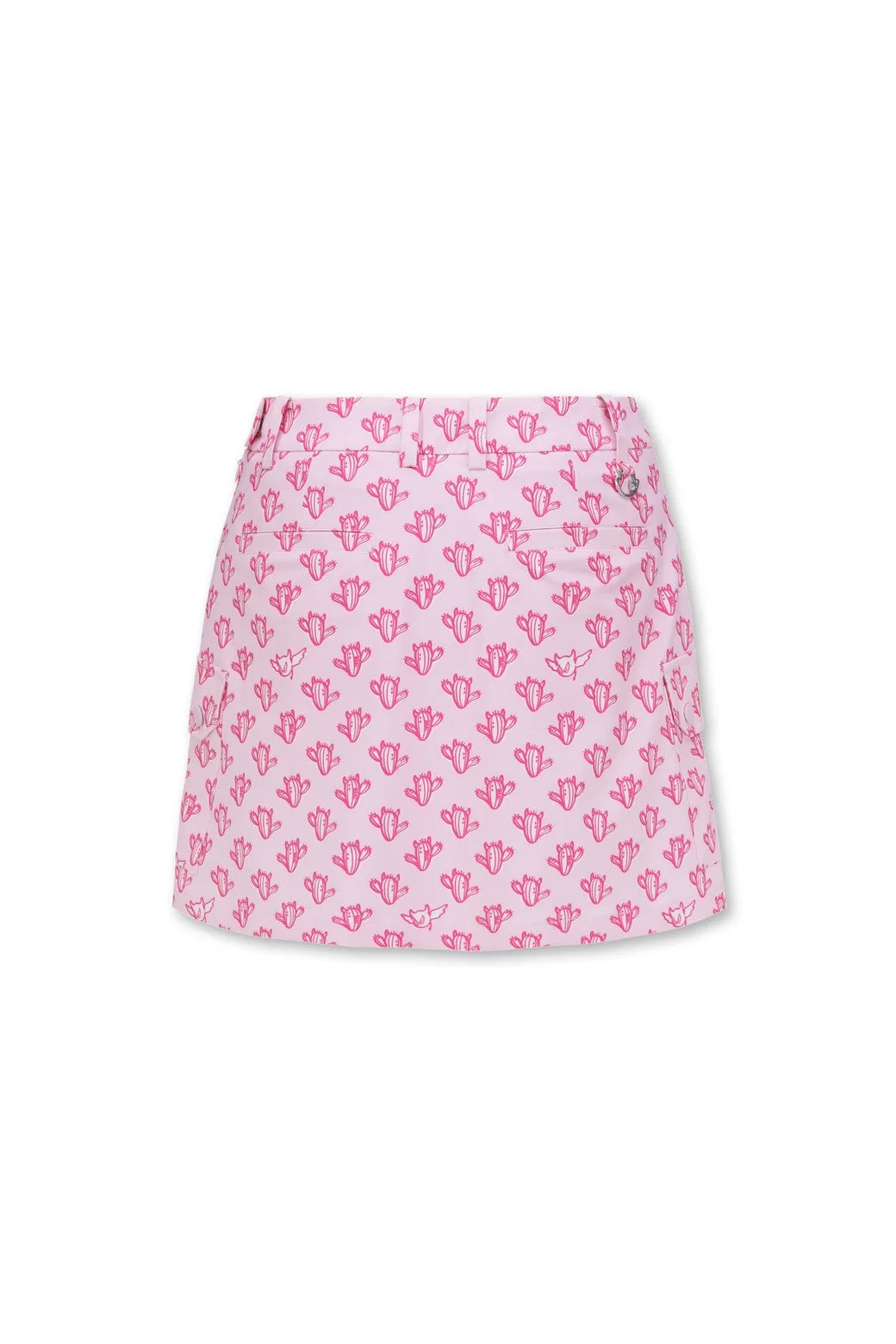Women's Cacti Cargo Skort Light Pink