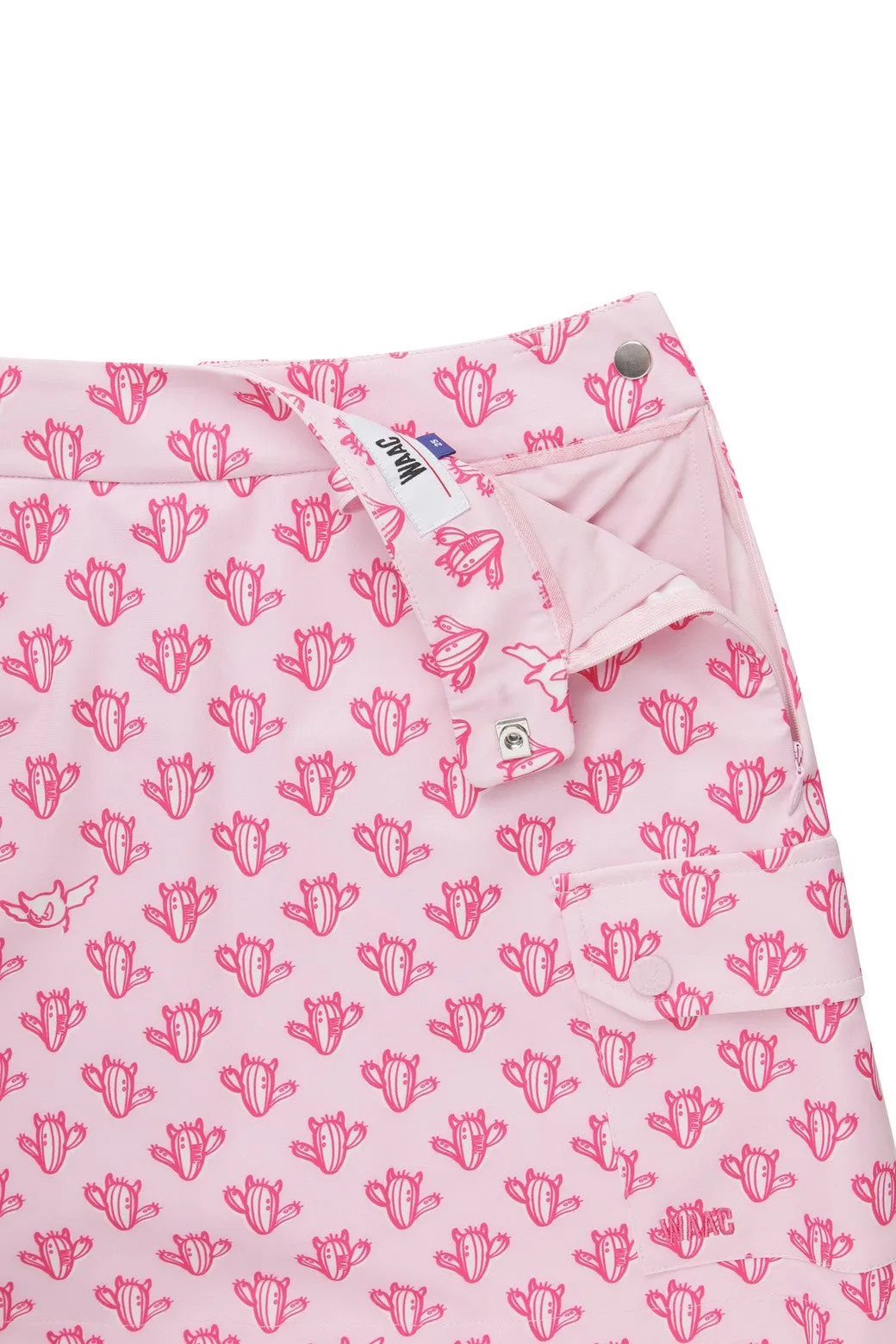 Women's Cacti Cargo Skort Light Pink