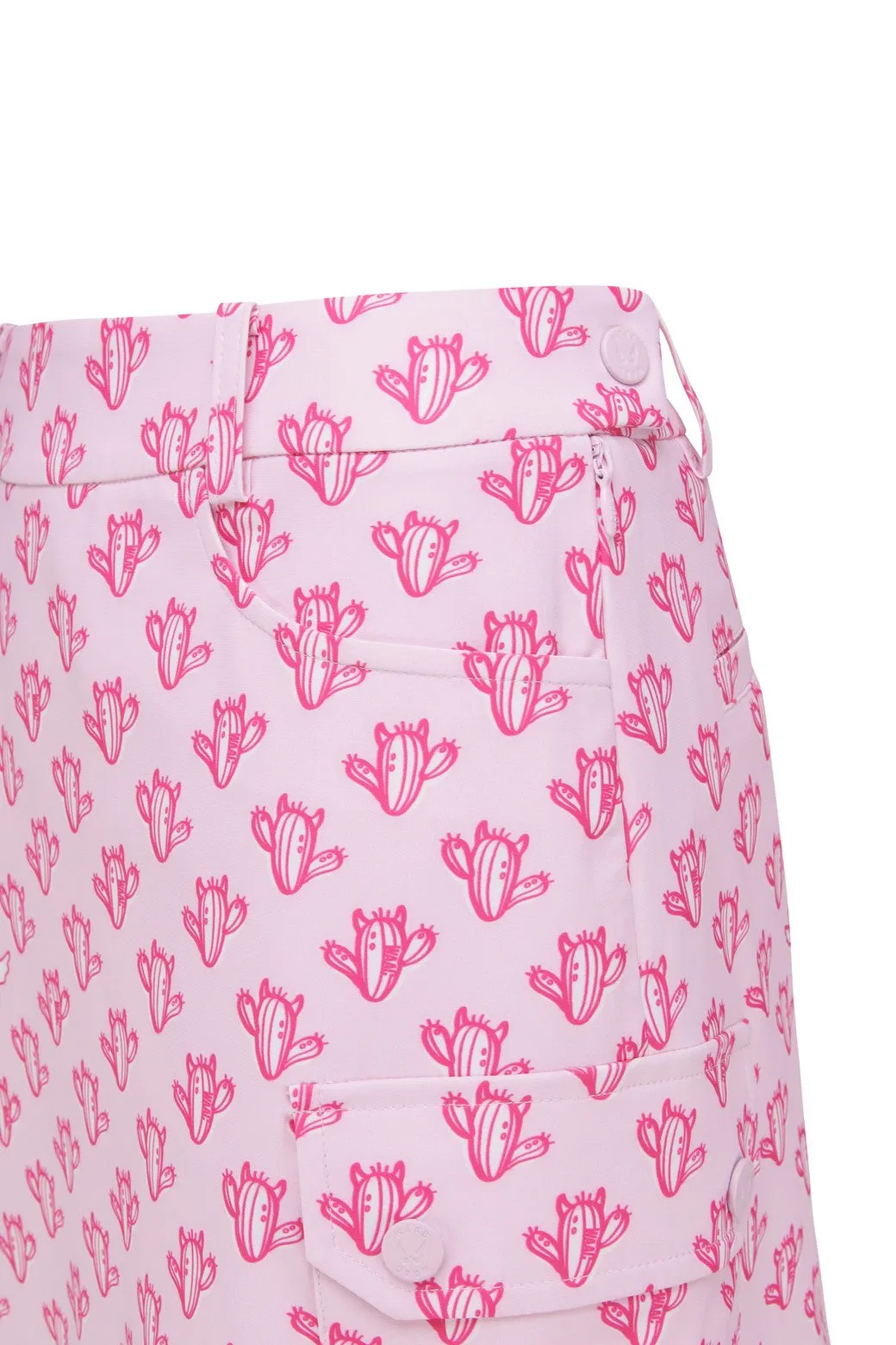 Women's Cacti Cargo Skort Light Pink