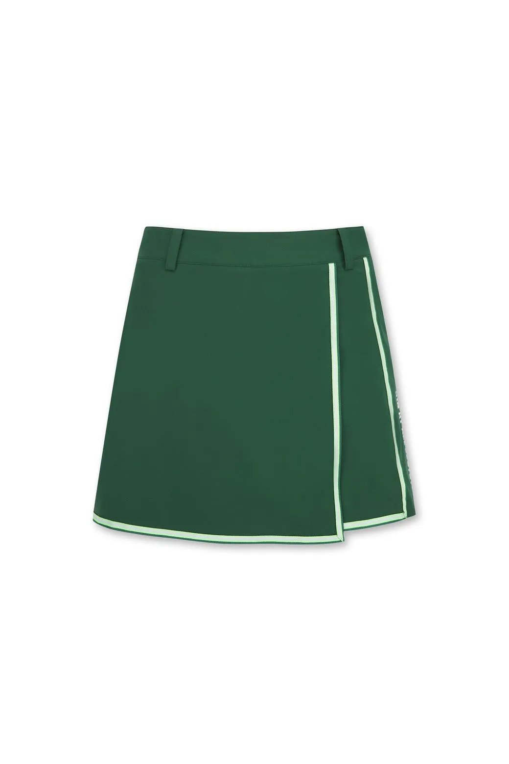 Women's Double Wrap Layer Shorts Dark Green