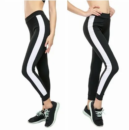 Women's Fashion Matching Color Fit Sport Leggings trendy