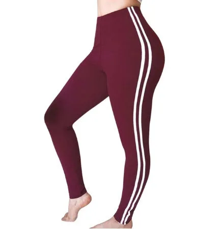 Women's Fashion Matching Color Fit Sport Leggings trendy