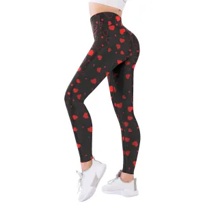 Women's Fitness Sports Yoga Pants Stretch Digital Printing Leggings