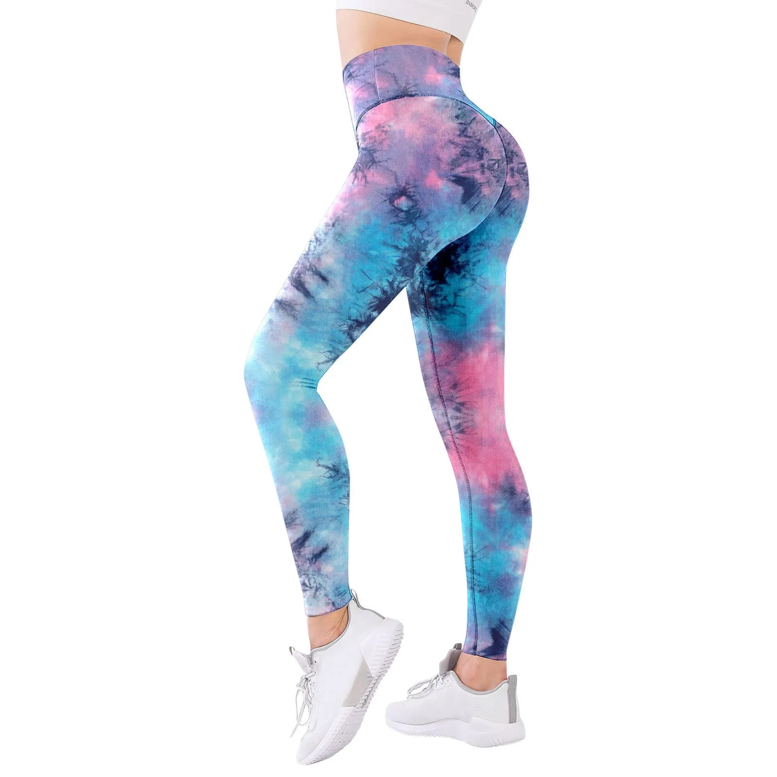 Women's Fitness Sports Yoga Pants Stretch Digital Printing Leggings