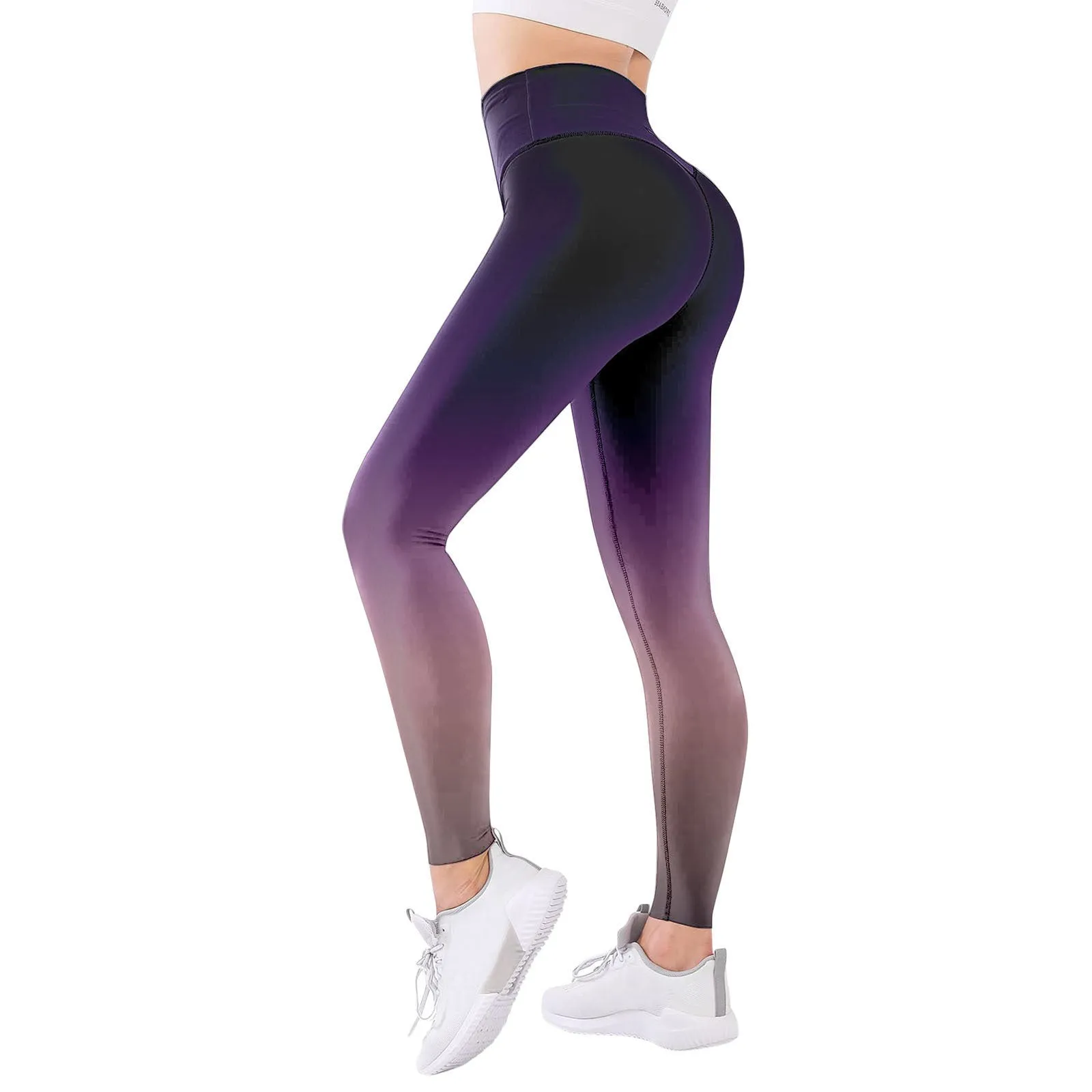 Women's Fitness Sports Yoga Pants Stretch Digital Printing Leggings