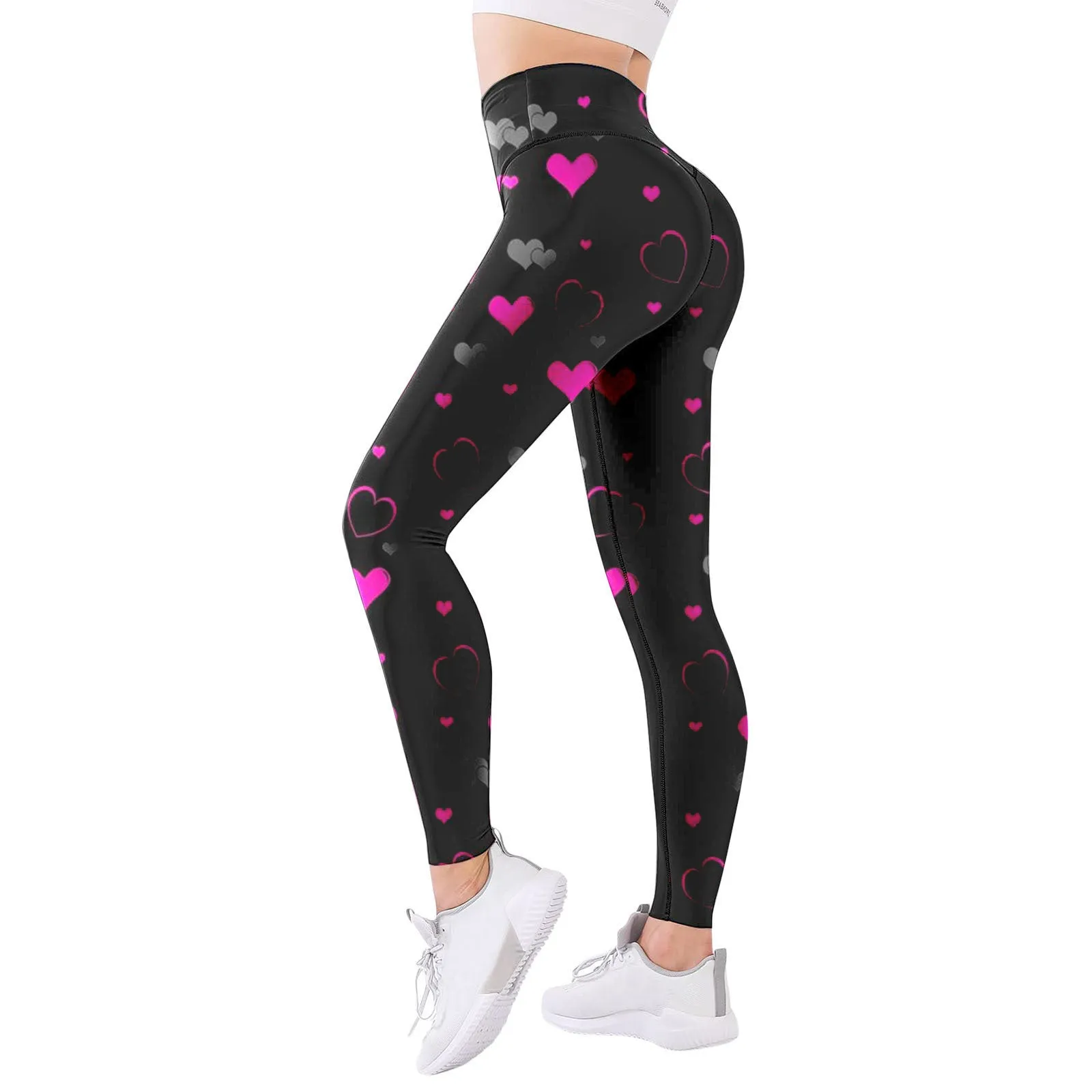 Women's Fitness Sports Yoga Pants Stretch Digital Printing Leggings