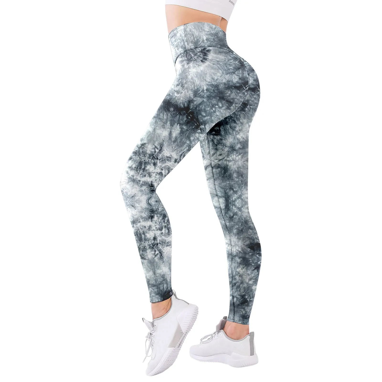 Women's Fitness Sports Yoga Pants Stretch Digital Printing Leggings