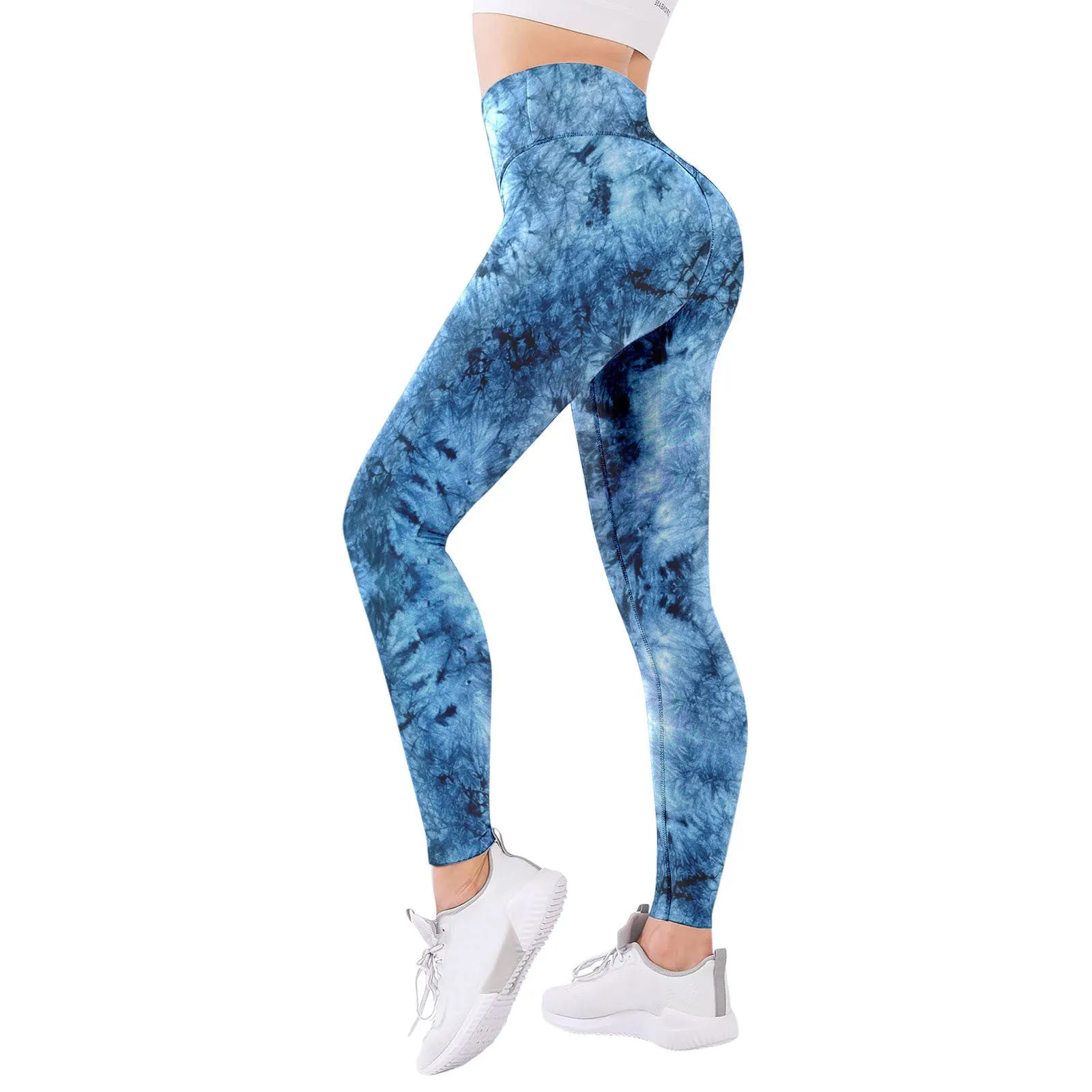 Women's Fitness Sports Yoga Pants Stretch Digital Printing Leggings