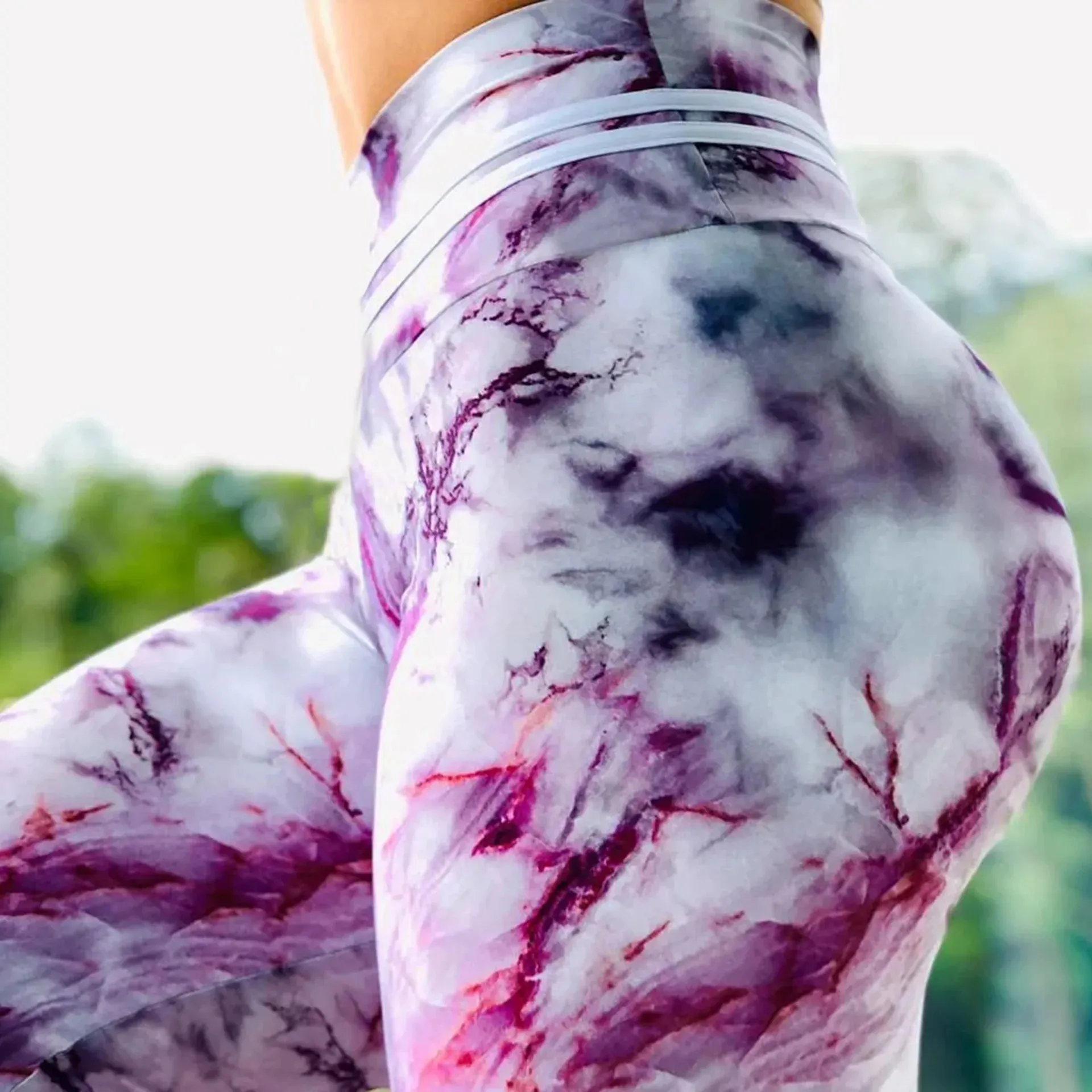 Women's High Waist Push Up Workout Leggings