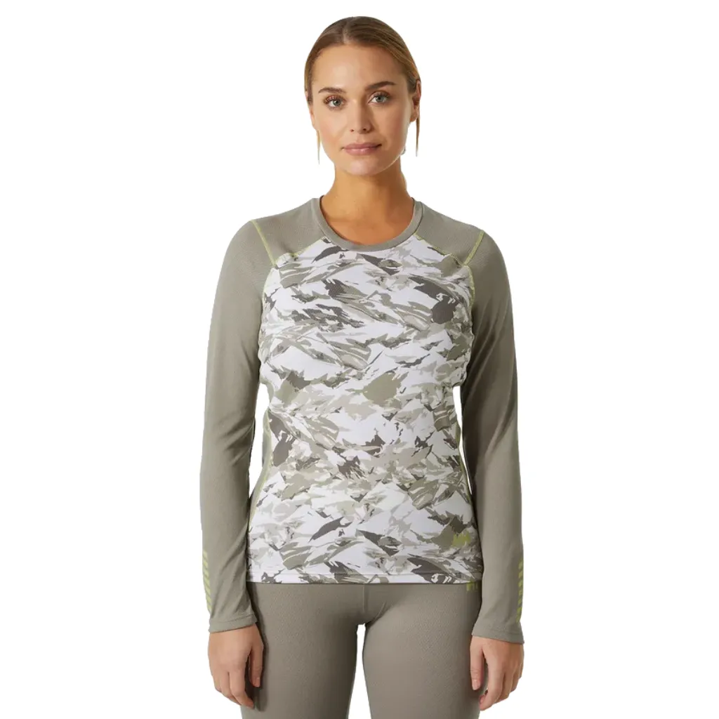 Women's Lifa Active Graphic Crew Base Layer