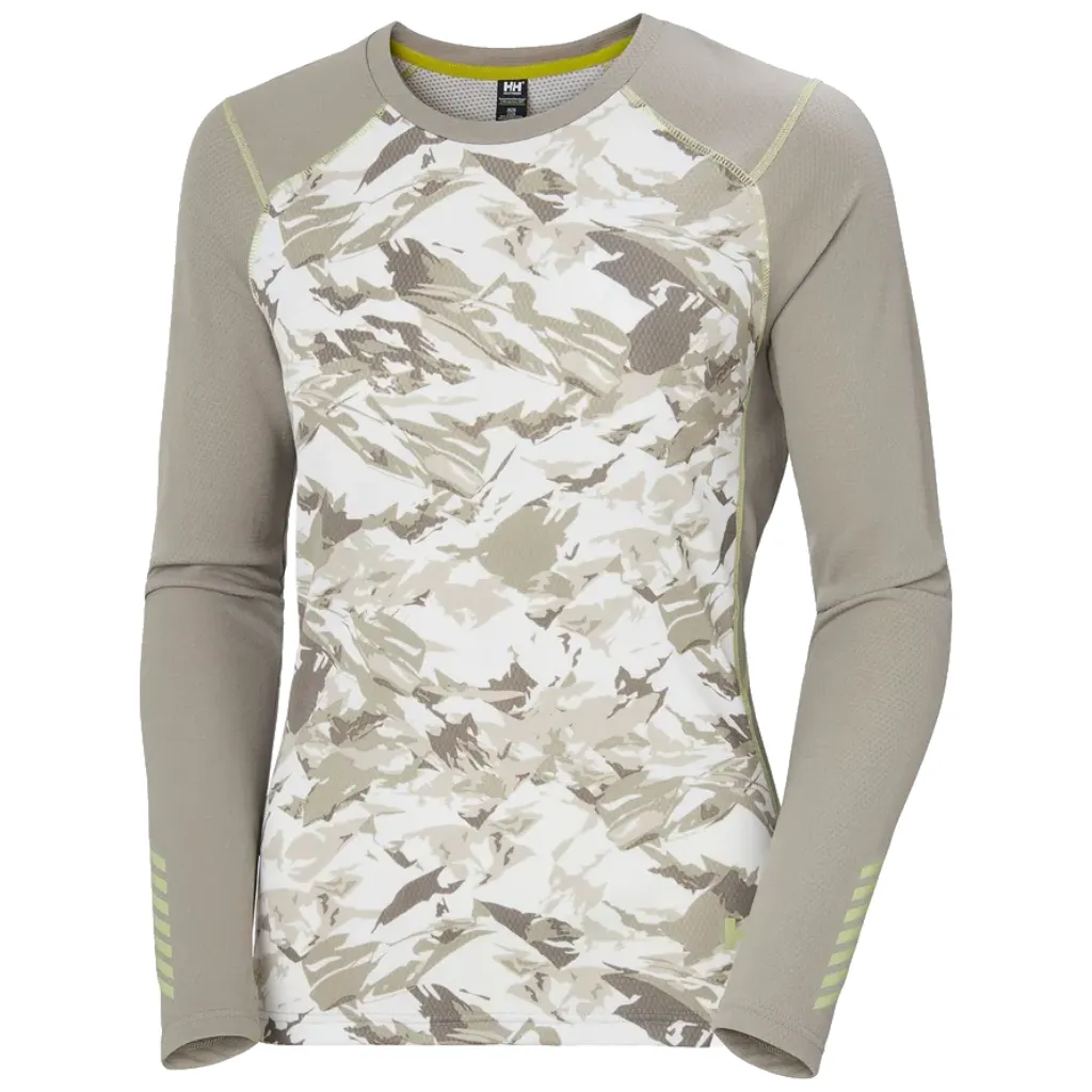 Women's Lifa Active Graphic Crew Base Layer