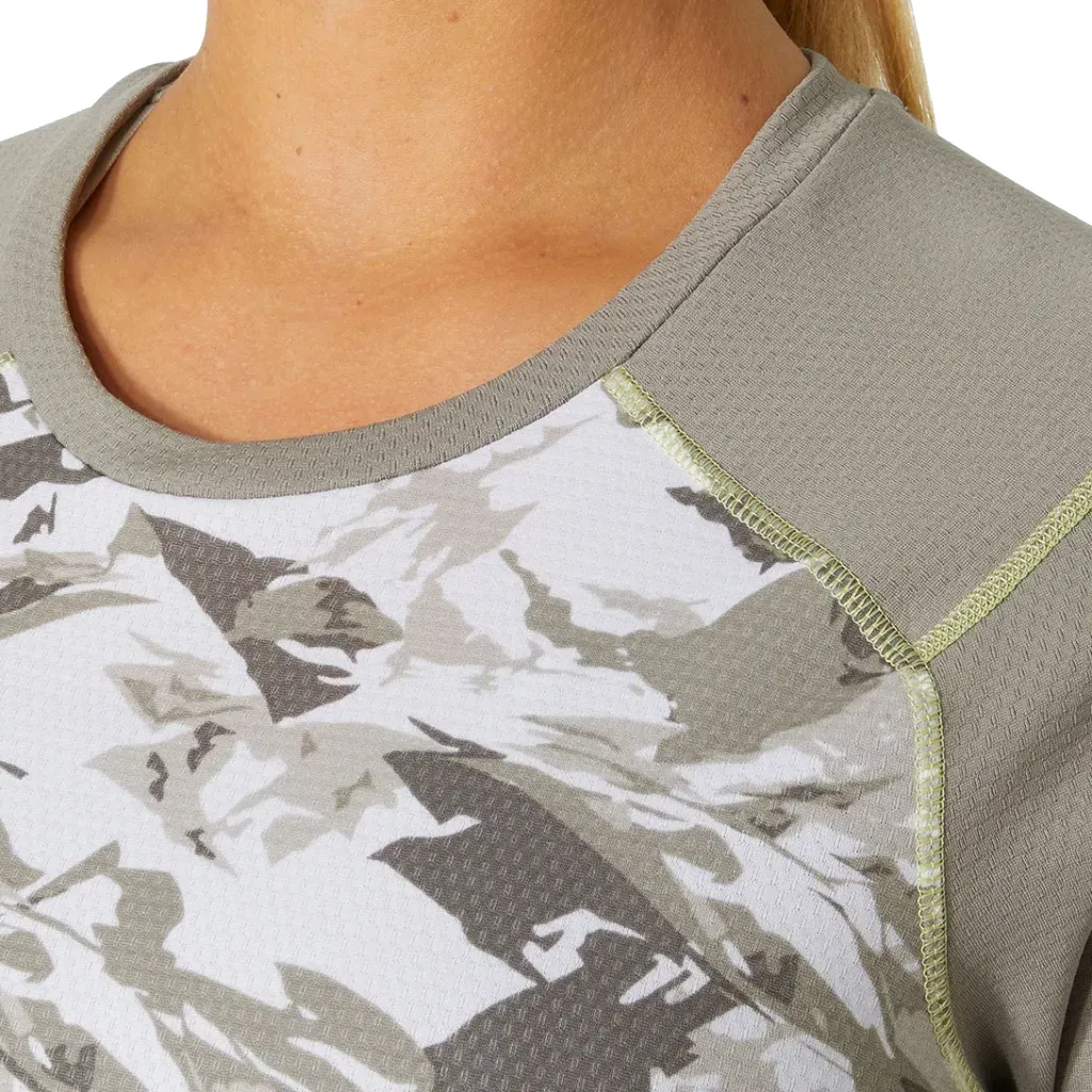 Women's Lifa Active Graphic Crew Base Layer