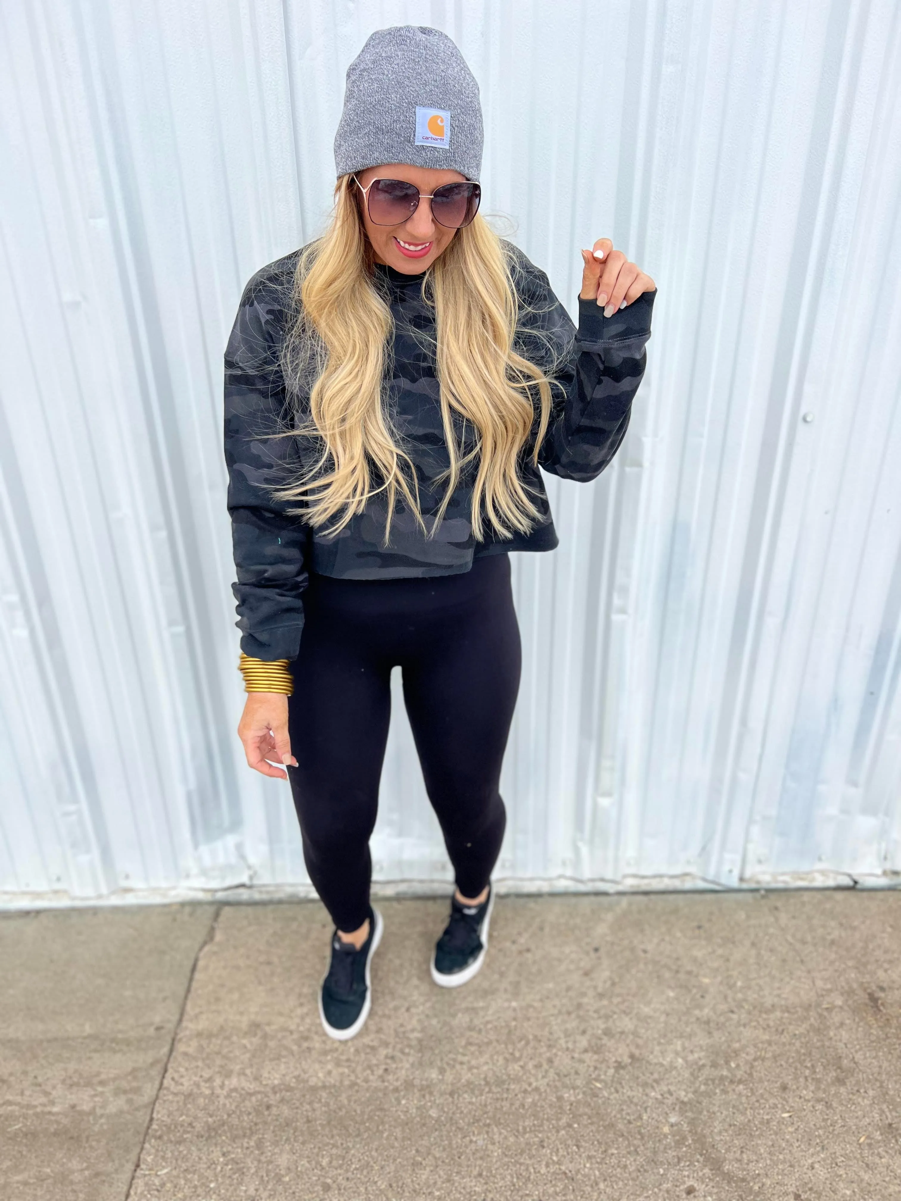 Women’s Lightweight Crop Crew Sweatshirt** - Final Sale
