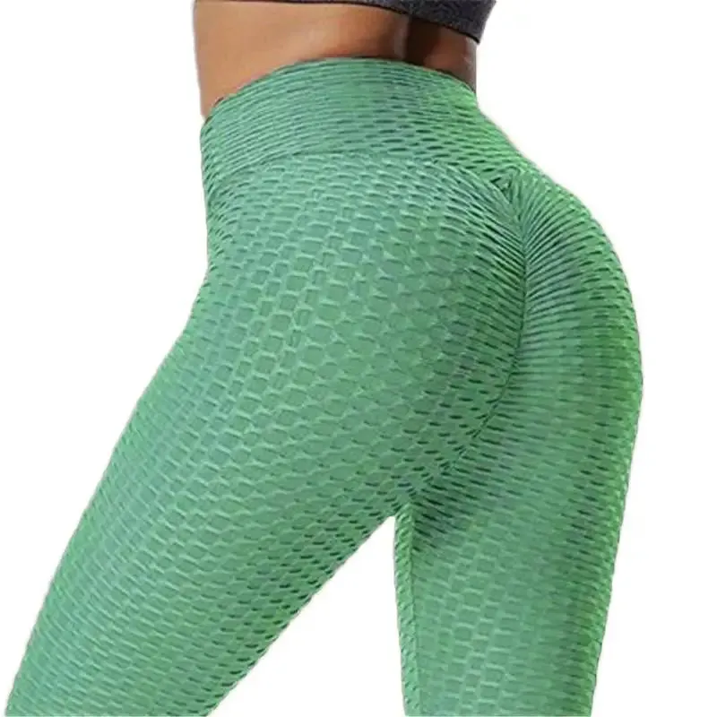 Women's Wide Waistband Sports Leggings – Perfect for Fitness, Running, and Yoga