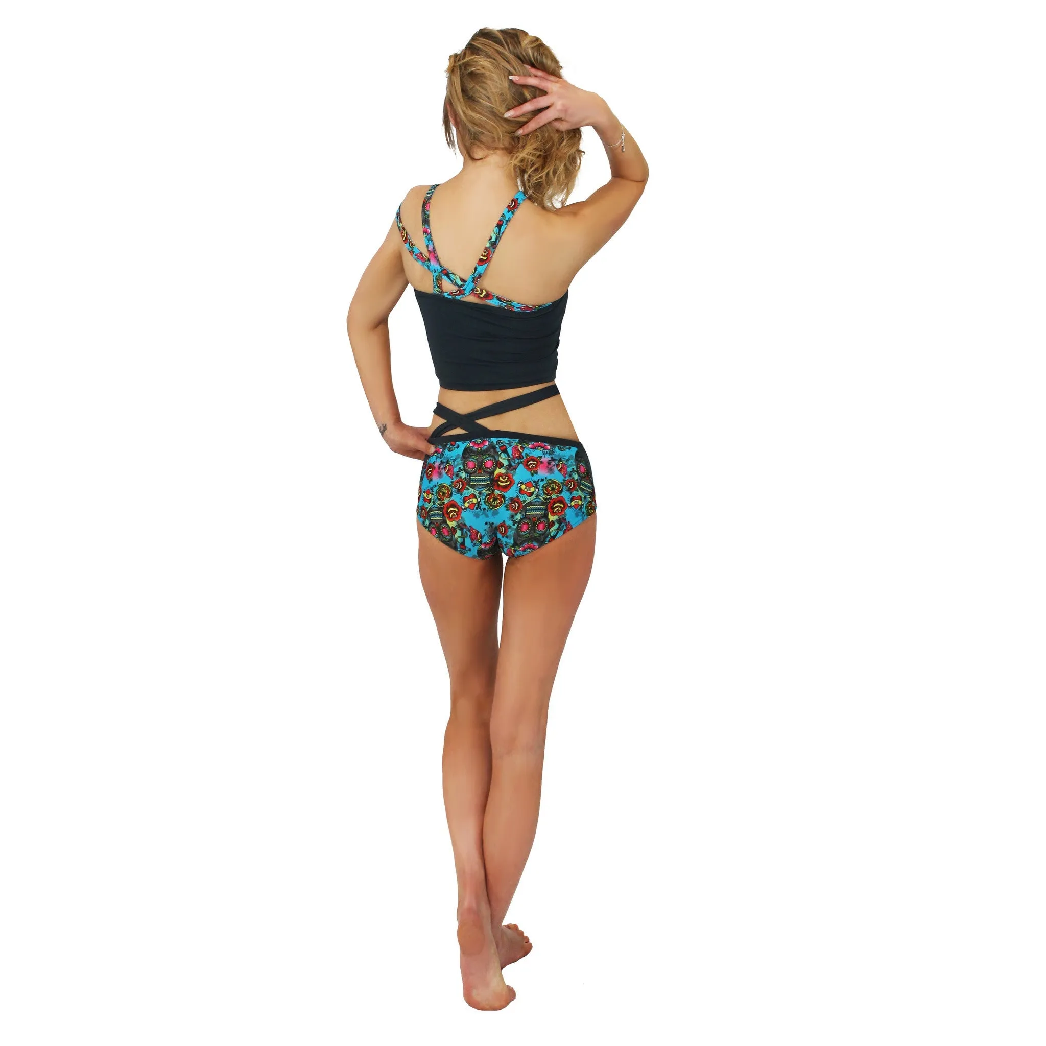 Xena Shorts - Tattoo Print