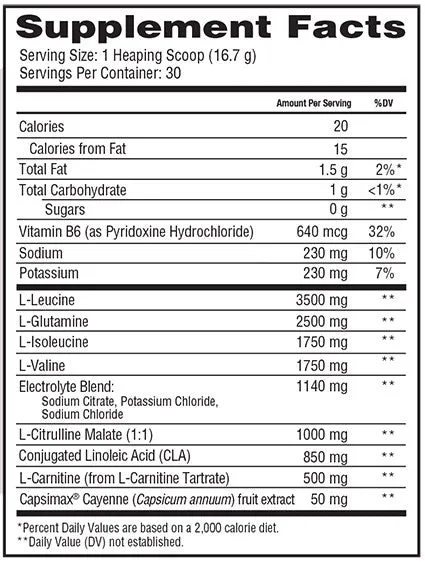 Xtend Ripped BCAA 30 Servings