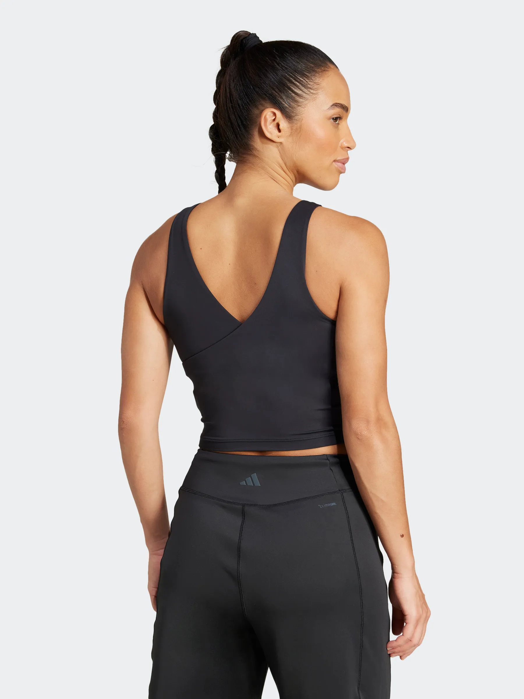 Yoga Crop Tank With Inner Shelf Bra