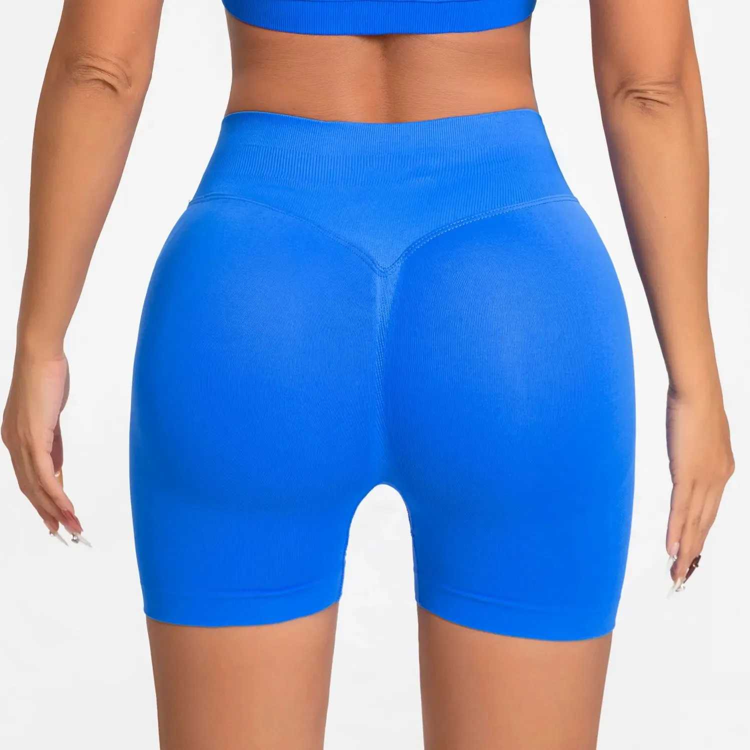 Yoga High Waist Push-Up Shorts