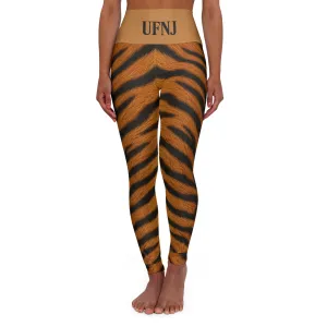 Yoga Leggings - Animal Print High Waisted Leggings for Workouts and Outings