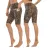 ZABRI Women Running Cameo Leopard Printed Yoga Sports High Waist Yoga Biker Shorts