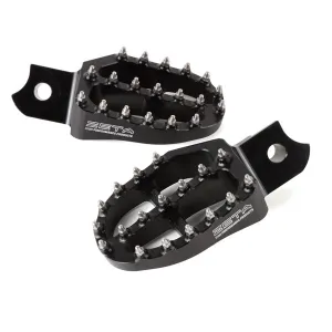 Zeta Alu Foot Pegs KTM SX - '15 Black